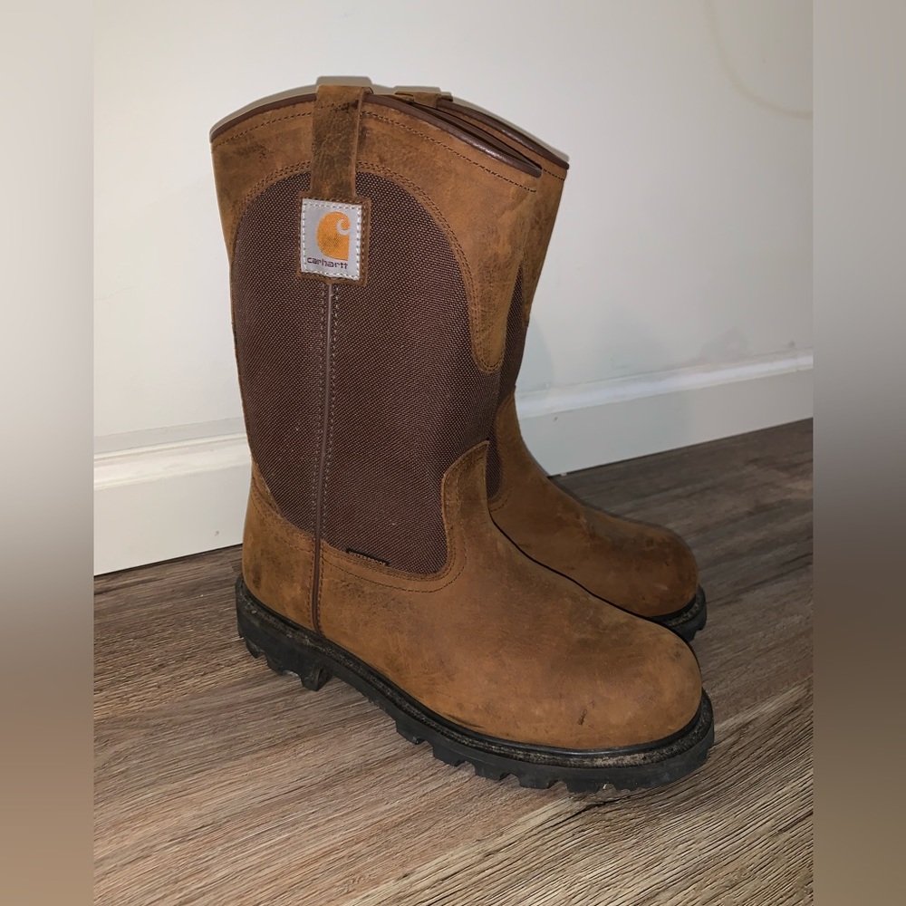 Steel toe carhartt boots